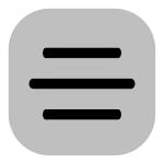 Menu Hotdog SVG Icon